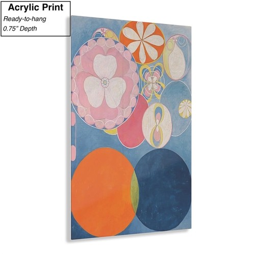 Hilma af Klint The Ten Largest Canvas/Poster Wall Art - Abstract Painting Print - Picture 8 of 10