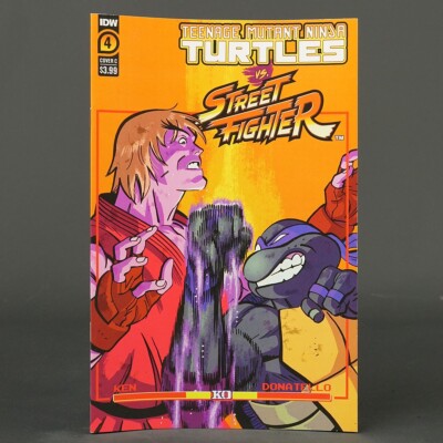 TMNT VS STREET FIGHTER #4 Cvr C IDW Comics 2023 JUN231487 4C (CA) Reilly
