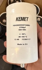 KEMET PEH200OO427AMB2 INDUSTRY Capacitor 2700uF 420VDC NEW
