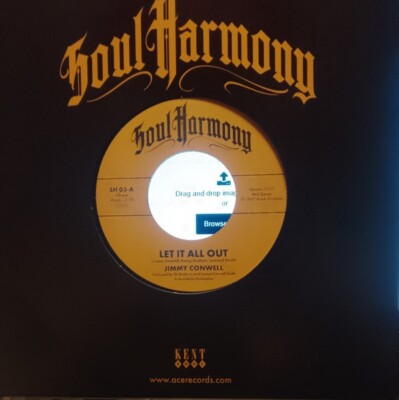 NEW! JIMMY CONWELL/ The EXITS  - Let It All Out / I'm So Glad  -  SH03