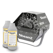 Beamz B500 Bubble Machine + 1L Bubble Fluid Effects Package 500W UK Stock
