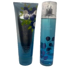 Bath Body Works Juniper Breeze 8 oz Fragrance Mist Body Cream Set SEE DESCRI