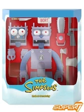 The Simpsons Ultimates Robot Scratchy 7-Inch Action Figure, New Sealed, Super7