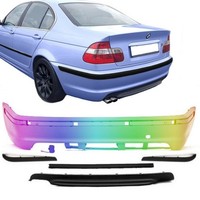 StoßStange Hinten Lackiert Passt FüR BMW E46 Limousine Nicht M-Paket +Abe*