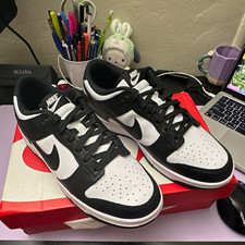 Nike Dunk Low Panda Black/White Women  s US 8 Low Top Sneakers DD1503-101