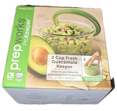 Prepworks ProKeeper 2 Cup Fresh Guacamole Keeper W/Air Tight Lid NIB