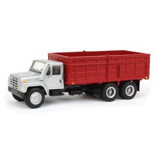 Spec Cast 1/64 1980 International Tandem Axle Grain Truck w/ Silver Cab BAM-010