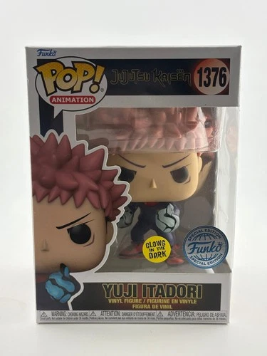 Funko POP! Animation Jujutsu Kaisen #1376 Yuji Itadori Glow Special Edition