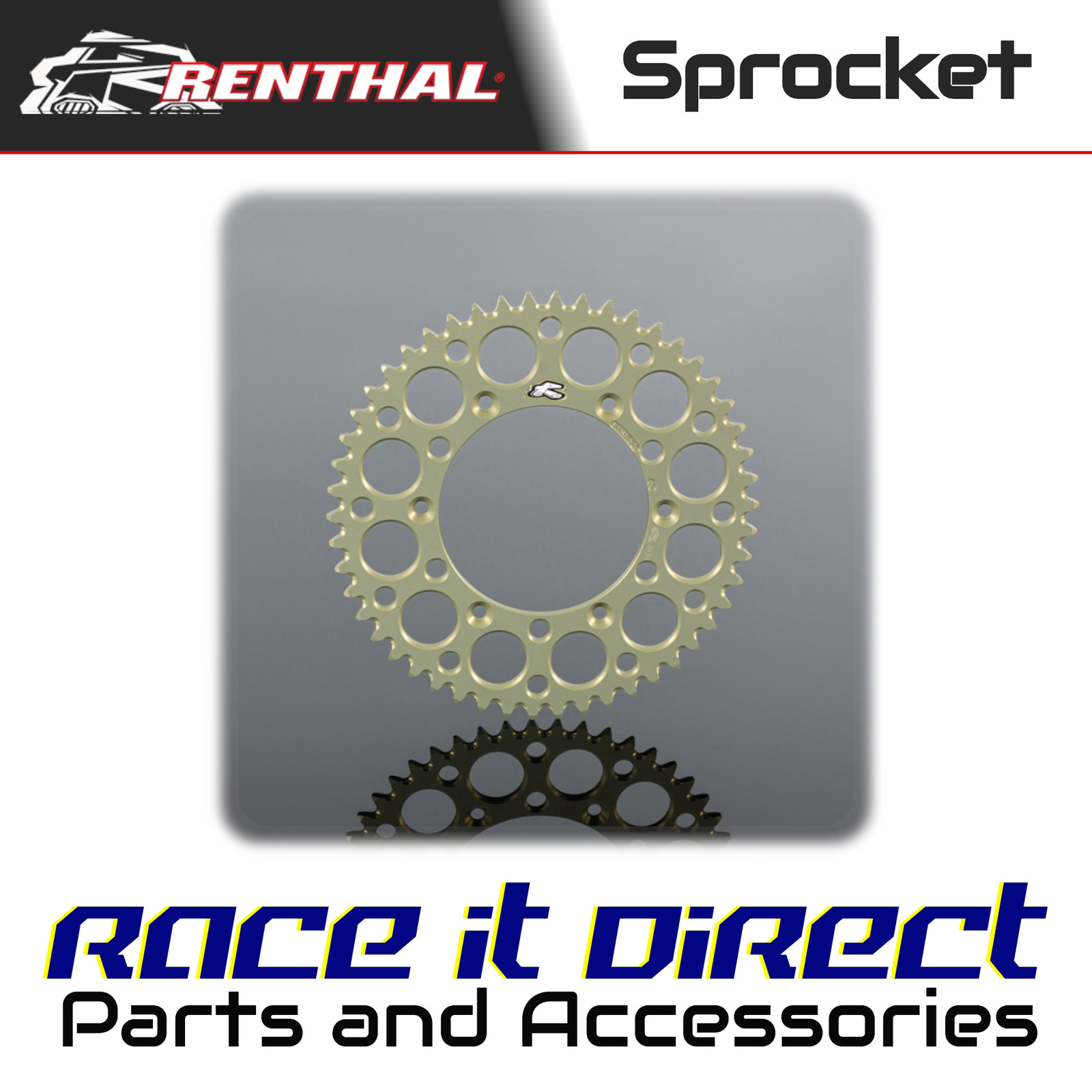 Rear Sprocket for SUZUKI RM-Z 450 2005 49T Ultralight Grooved Renthal