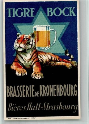 13720575 - Strasbourg Tigre Bock Brasserie de Kronenbourg Imp. Joseph Charles