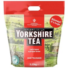 Total 1040 Tea Bags (Pack of 3.25 kg) 0.04 per strip