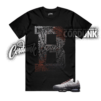 Air Max 95 Big Bubble Fauna Brown Medium Grey T Shirt Match B BLS