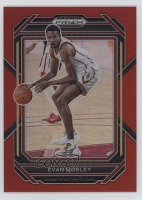 2023-24 Panini Prizm Draft Picks Red Prizm 146/299 Evan Mobley #69 0v2h