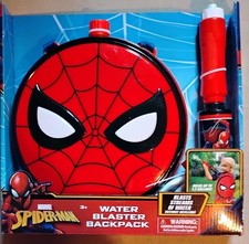 Water Blaster, Marvel Spider Man, Backpack, Brand New, Holds 1.2 Gallons