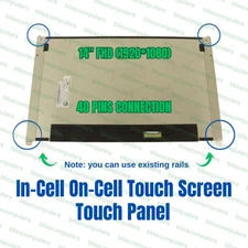 FHD IPS LED LCD On-Cell Touch Screen Digitizer Display Panel B140HAK02.4 AUO243D