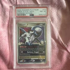 Pokémon TCG 2009 Platinum Supreme Victors Absol G LV.X 141/147 PSA 8 Holo on eBay