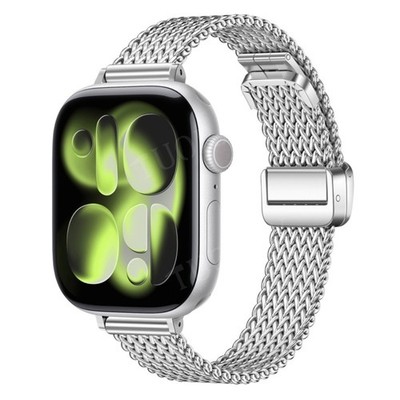 Magnetic Loop Strap for Apple Watch Series 11 10 9 8 7 6 SE 3 Ultra 3 Metal Band