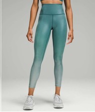 Lululemon Wunder Train High Rise Tight 25" Foil UK Size 10 (US size 6)