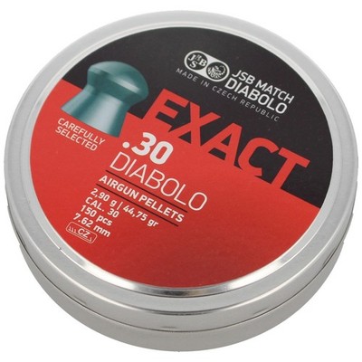 JSB Diabolo Exact .30 / 7.62 mm, 150 pcs (546030-150)
