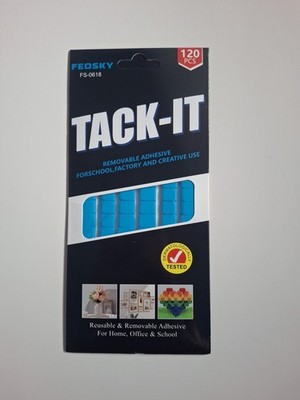 Feosky Adhesive Poster Sticky Tack Putty, Reusable and Removable Adhesive Putty,