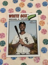 2026 Topps Heritage Michael A. Taylor #45 Chicago White Sox (R)
