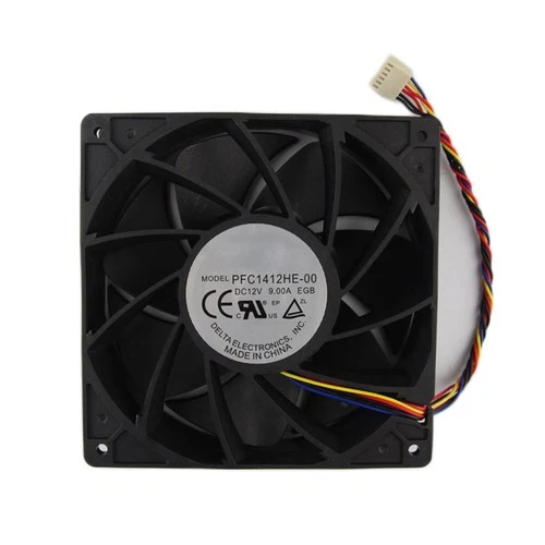 Cooling Fan PFC1412HE-00 for Delta Cooler 6Pin 12V 9.00A 140*140*38mm 14CM