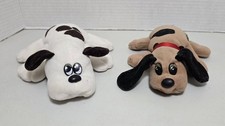 Vintage 80s 1985 Tonka Pound Puppies Lot 2 Dogs Plush Stuffed Animals