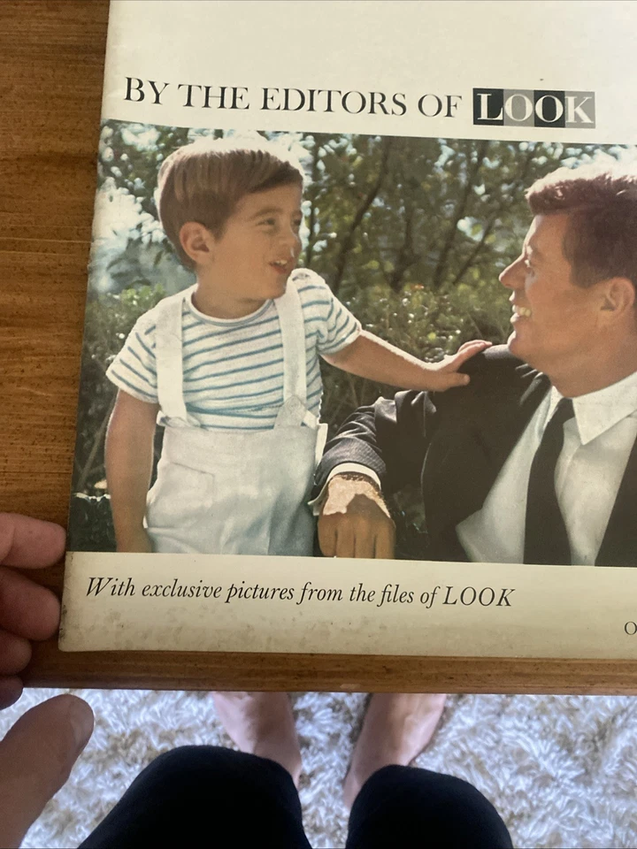 Винтажный журнал Kennedy And His Family In Pictures 1963 от The Editors Of Look - Изображение 4 из 4
