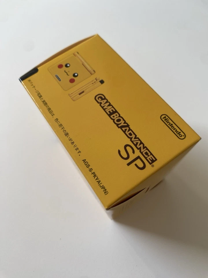 Pikachu Pokemon Gameboy Advance SP Replacement GBA SP Box & Insert High Quality - Image 3 of 4