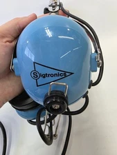 Sigtronics Aviation Head Set, S-40, Blue, UNTESTED/SOLD AS IS