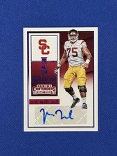 2016 Panini Contender Draft Autograph Ticket Max Tuerk #254 Blue Foil auto U