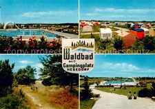 Hesedorf Gyhum Waldbad mit Campingplatz Natur