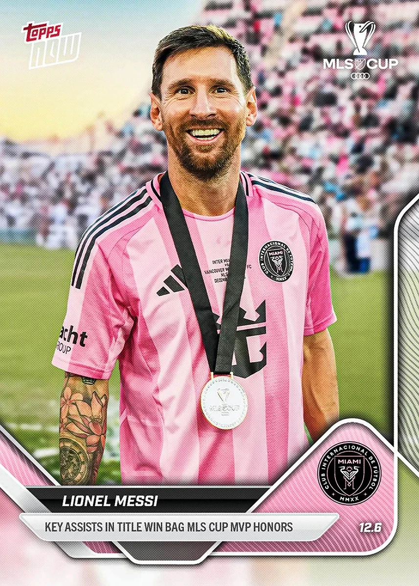 Preços baixos em Topps Lionel Messi Futebol Figurinhas e cartas