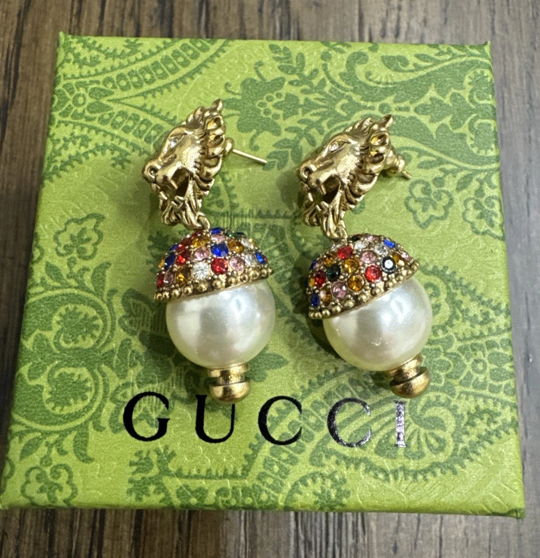 Gucci Screw Back Fashion Earrings for sale | eBay