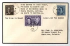 CANADA MOURNING COVER SC# 276, THE KING IS DEAD! MAILED HAMILTON FEB 6, 1952 #76