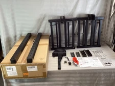 Neorexon Folding Hitch-Mounted Ski Snowboard Rack Fits 2" or 1.25" Receivers