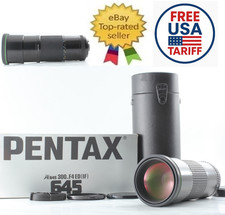 Boxed Top MINT SMC Pentax A Green Star 300mm f4 Lens for 645 N NII From JAPAN