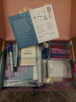 New Erin Condren Spring 2023 Planner Stationary Seasonal Box + EC Crafting Lot