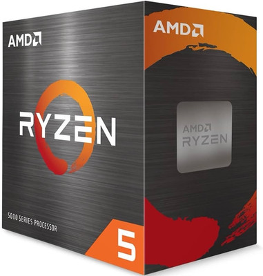 AMD Ryzen 5 5000 Series Desktop Processor CPU - AMD Ryzen 5 Retail Box