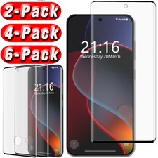 For Samsung Galaxy S21 Plus/Ultra/FE Full Cover Tempered Glass Screen Protector