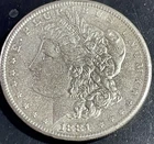 1881-S $1 Morgan Silver Dollar 90% Silver  #1854