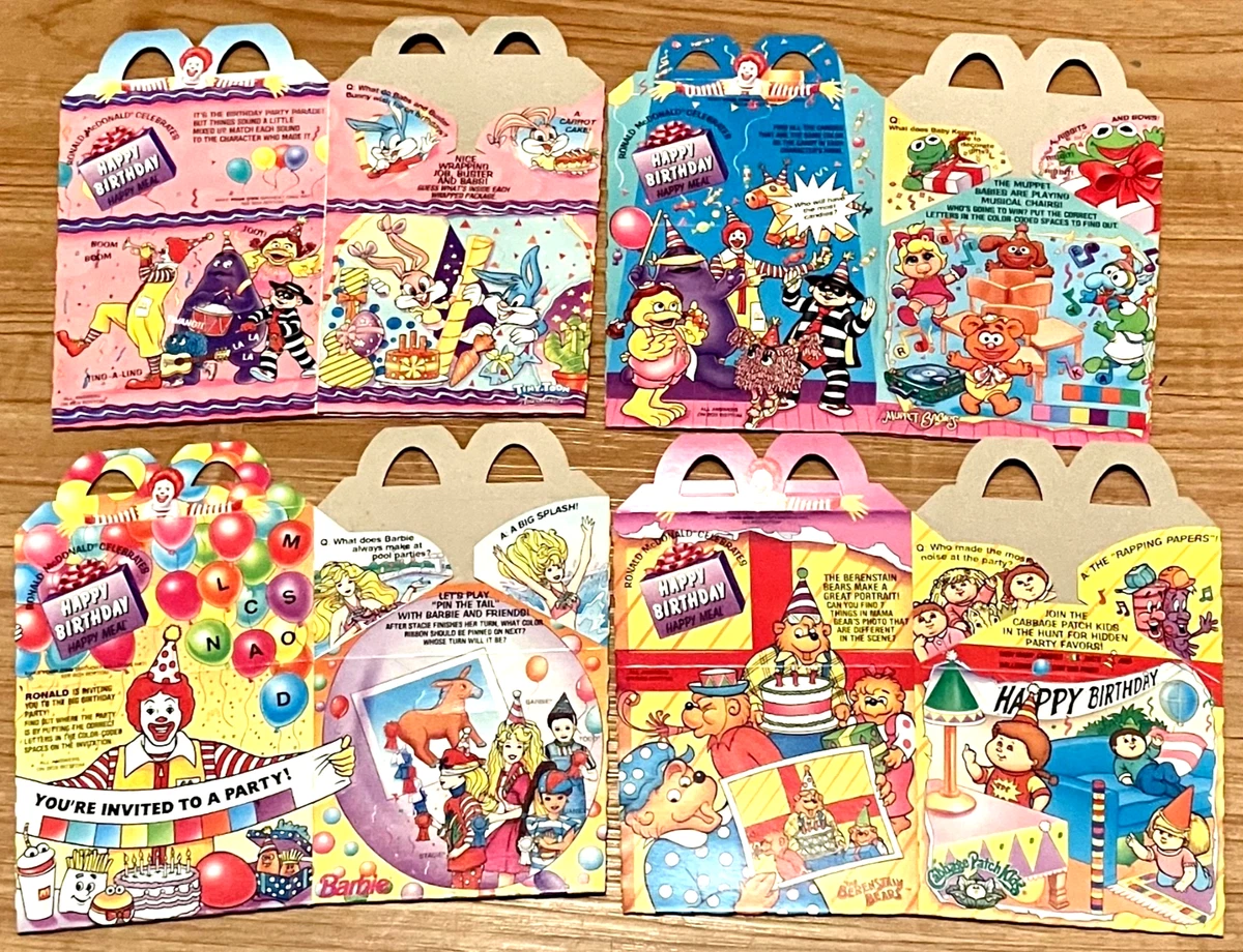 Preços baixos em Mcdonalds Happy Meal Caixa | eBay