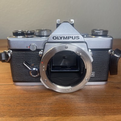 Read!! [For Parts] Olympus M-1 35mm SLR Film Camera Silver Body Only  From JAPAN