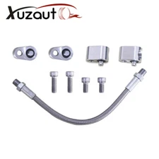 Coolant / Steam Port Crossover Hose Kit For LS1 Throttle Body Bypass-C