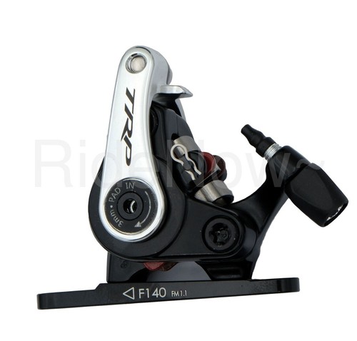 TRP SPYRE Pinza freno a disco meccanica anteriore attacco piatto CX/Road Bike, con adattatore - Foto 4 di 10