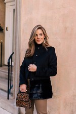 Nwt Gal Meets Glam Anita Coat, Xs Fits Like A Sm Or Med