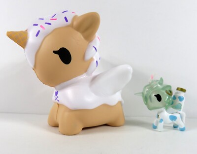 Tokidoki Toki Mochi Donut Unicorno Series Meow Moo Squishy Figure NEW