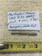 NEF H&R R92 Stainless, 9 shot, 22LR revolver: Mainspring Guide Rod