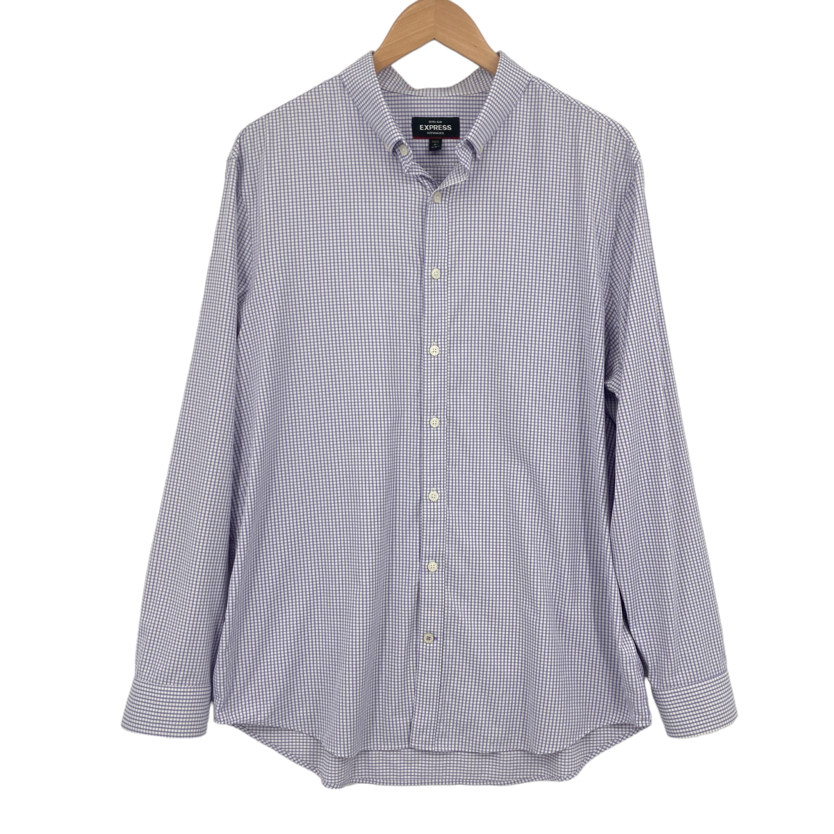 express dress shirts sale Extra Slim Solid Cotton Stretch 1mx Dress Shirt
