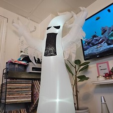 Halloween Yard Inflatable Ghost Ghoul 8ft Tall Lighted